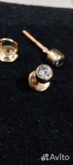 Золотые серьги