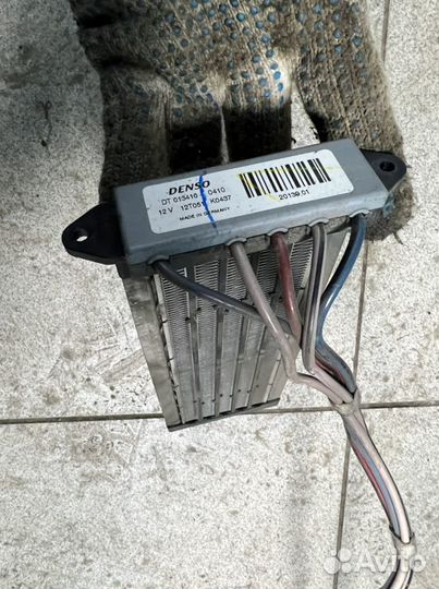 Радиатор печки Toyota Verso 09-18 левый руль