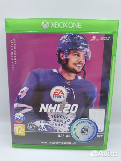 NHL 20 xbox one (б/у, рус.суб.)