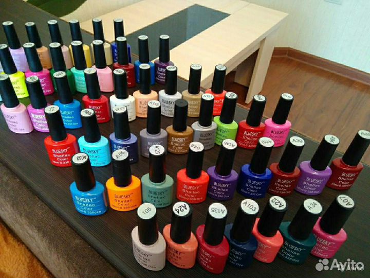 Гель лаки для маникюра набор