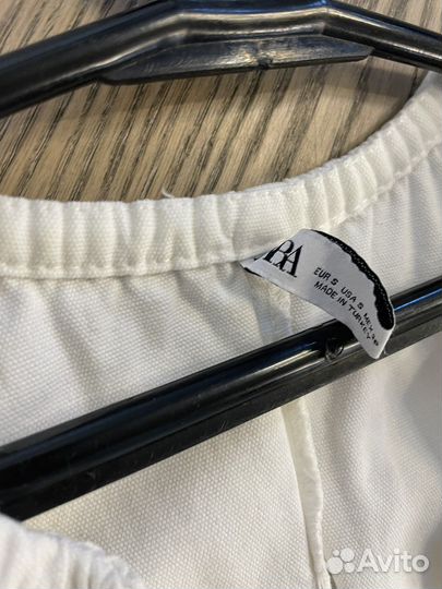 Джинсовый комбинезон zara