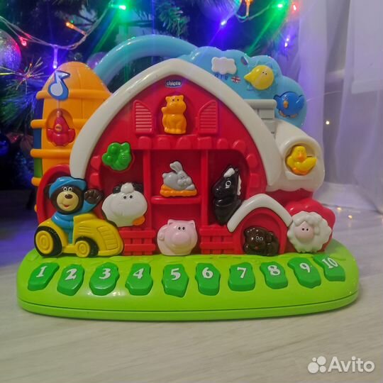 Развивающие игрушки chicco ферма