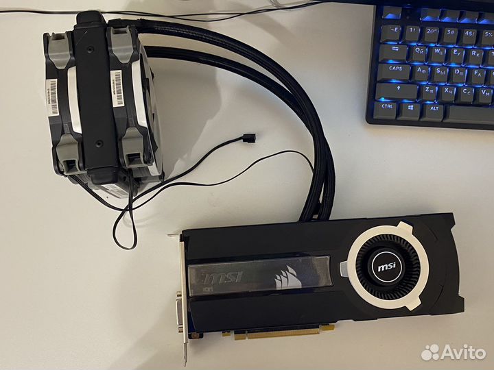 Видеокарта nvidia GTX 980TI MSI