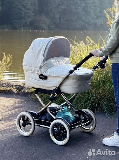 Коляска люлька peg perego culla auto