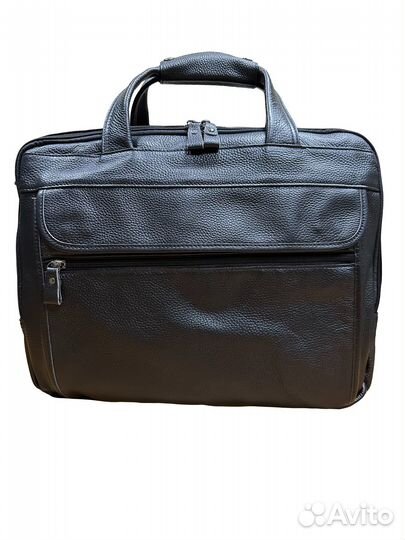 Мужская деловая кожаная сумка