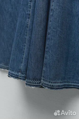 Zara Tilda denim dress новое, размер S. С бирками