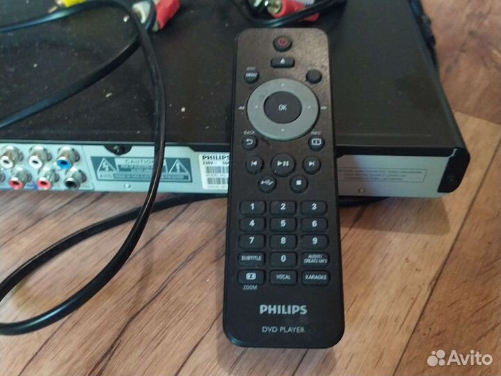 DVD плеер phillps с караоке