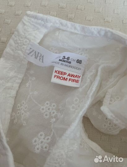 Боди для малыша Zara newborn