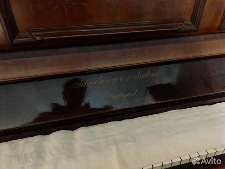 Старинное немецкое пианино 1903 года