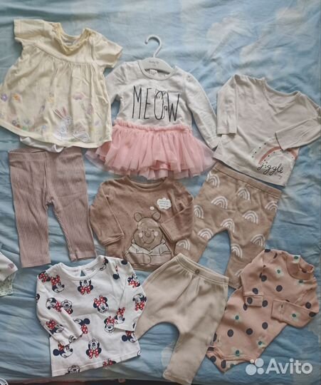 Пакет вещей для девочки 62 68