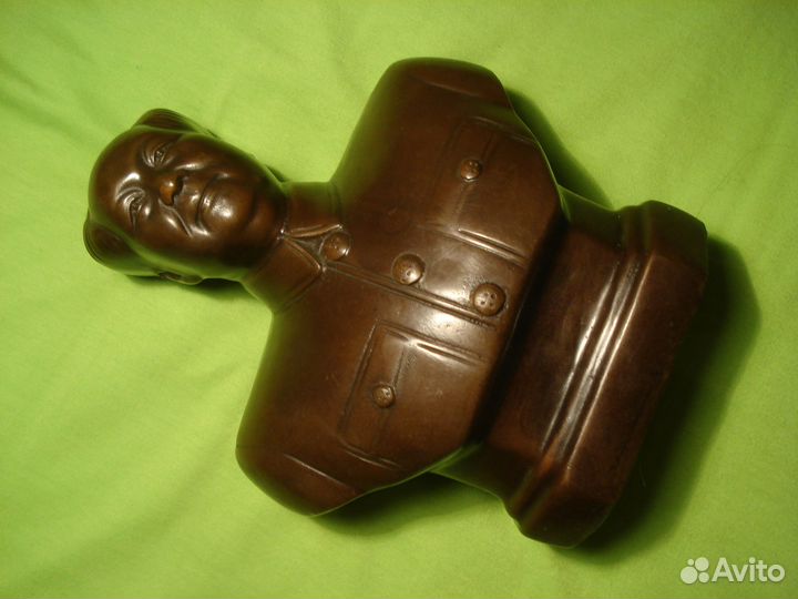 Большой Бюст Китай Мао Дзе Дун Бронза Иань Чайна