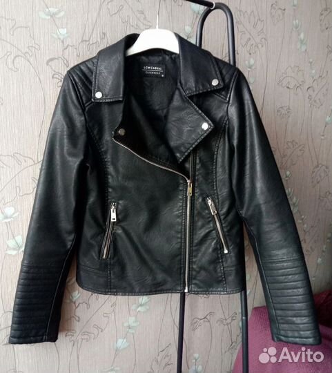 Куртка кожаная косуха Lc Wakkiki 42 размер