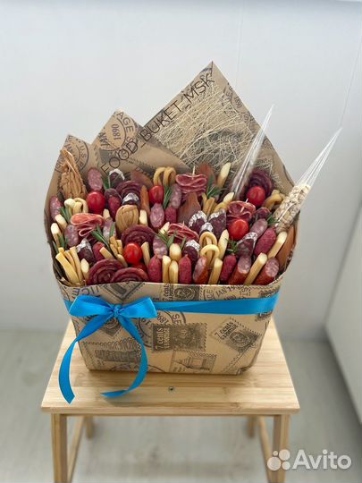 Съедобные букеты, мужской букет