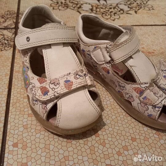 Босоножки для девочки 27 размер