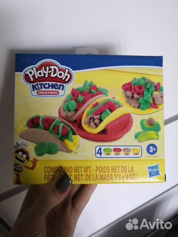 Новый Play Doh Набор из пластилина Плей-До Блюда
