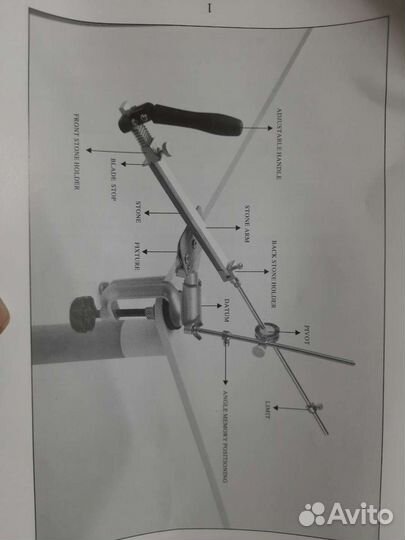Точильный станок для ножей с образивными брусками
