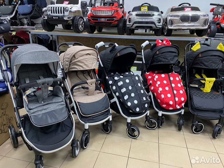 Коляска складная прогулочная