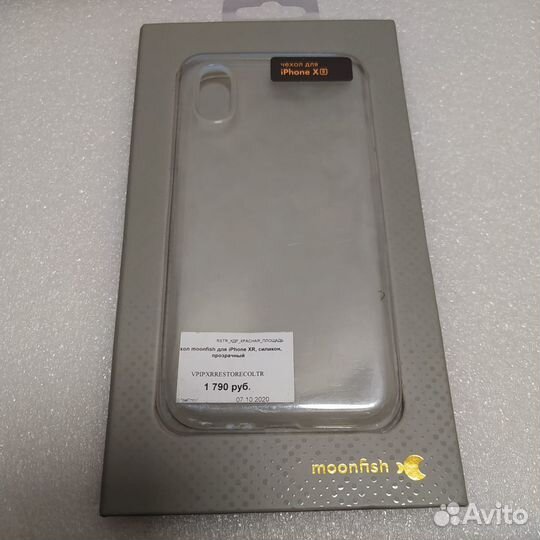 Чехол Moonfish (силикон) для Apple iPhone Xr
