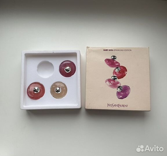 Ysl набор миниатюр baby doll винтаж