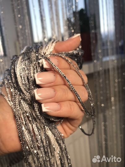 Наращивание ногтей, покрытие гель-лаком