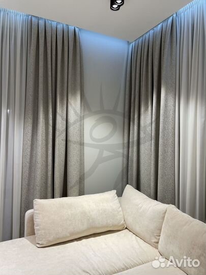 Шторы на заказ. Установка карнизов