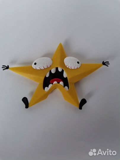 Орущая звезда на елку, пикабу (новогодние игрушки)