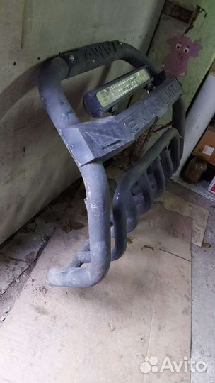 Кенгурятник на chevrolet ниву