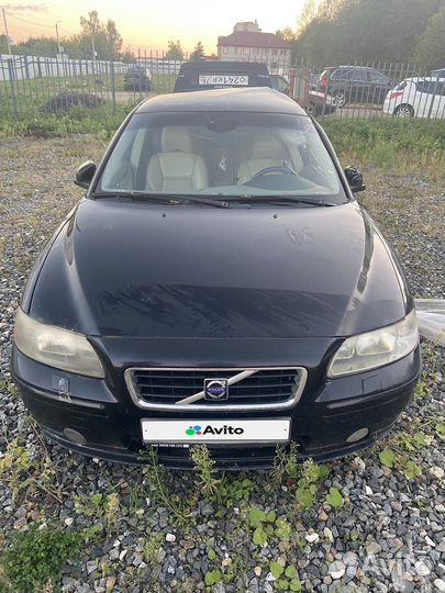 Volvo S60 2.4 AT, 2007, битый, 170 000 км