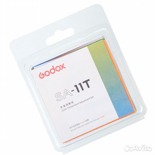 Цветные гели Godox SA-11T для S30, набор
