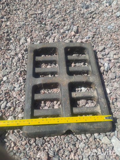 Решетка чугунная, колосники