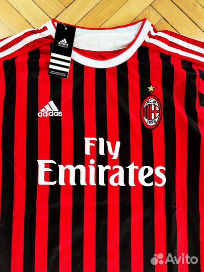 Ретро футболка Адидас Милан Ибрагимович