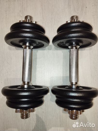 Гантели разборные 10кг 2 шт