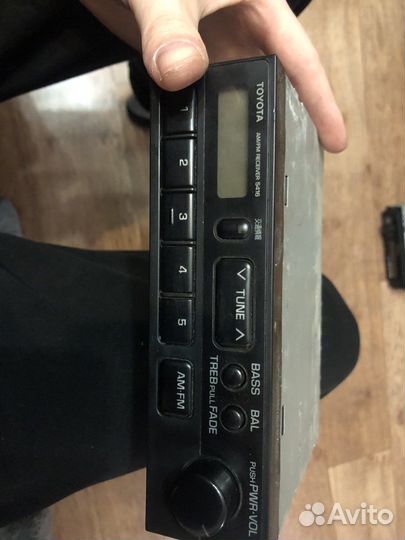 Штатная магнитола toyota