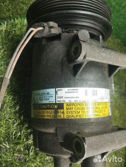 Компрессор кондиционера Renault Megane 2 K4M1