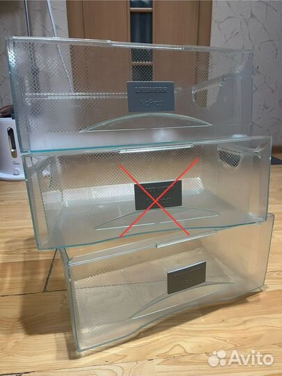 Ящики в морозильную камеру, хол. liebherr 3314