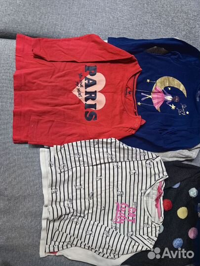 Кофточки (лонгслив) на девочку, 92-98 разм
