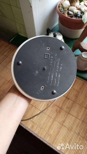 Лампа настольная гжель