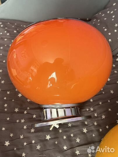 Светильник Meblo потолочный/настольный оранжевый