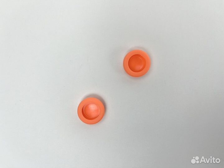 Накладки на стики для Joy-Con - Цитрус Оранжевые