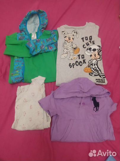 Огромный пакет с вещами для мальчиков