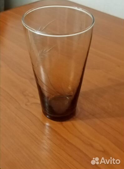 Стаканы СССР цветное стекло (б/у)