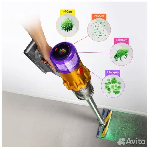 Пылесос Dyson V12 Detect slim absolute
