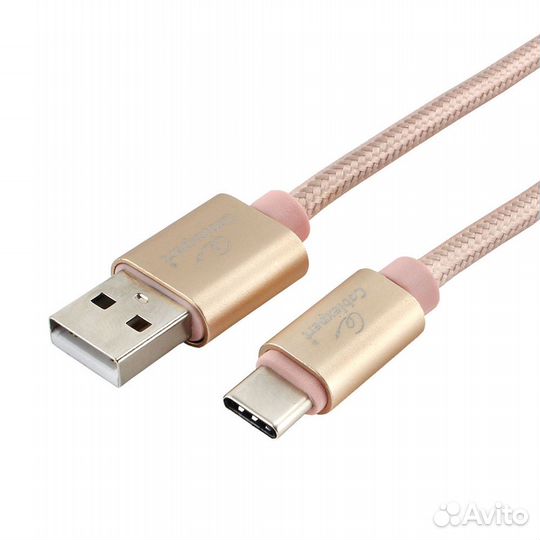 Кабель USB type C с быстрой зарядкой 3 метра