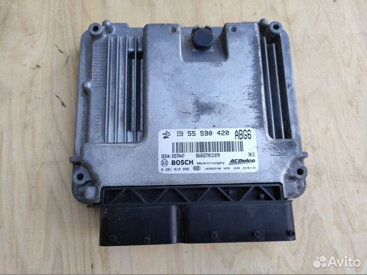 Эбу A20DTH 55590420 на Опель Инсигния Астра Джей