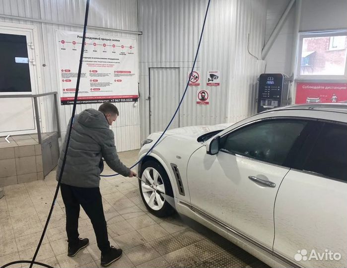 Теплая автомойка самообслуживания 