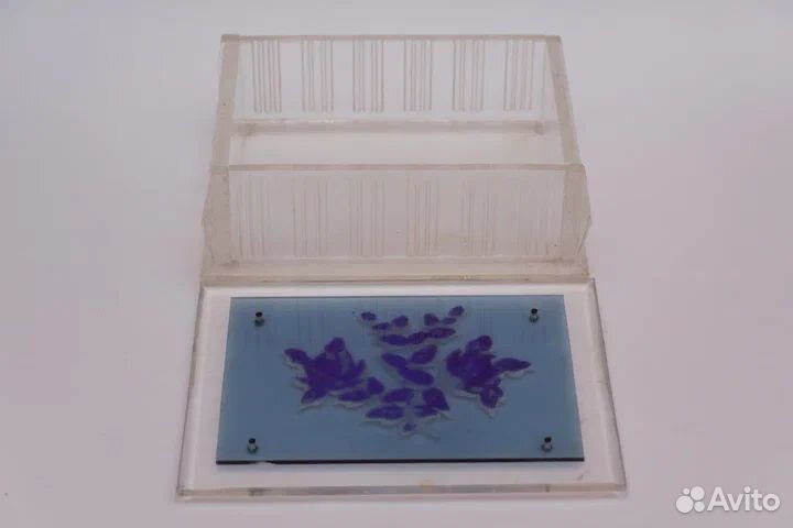 Шкатулка винтажная из оргстекла, СССР