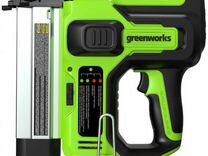 Нейлер аккумуляторный Greenworks GD24BN