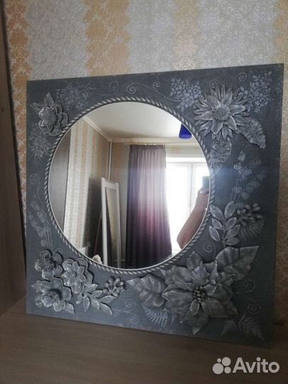 Интерьерное панно с зеркалом