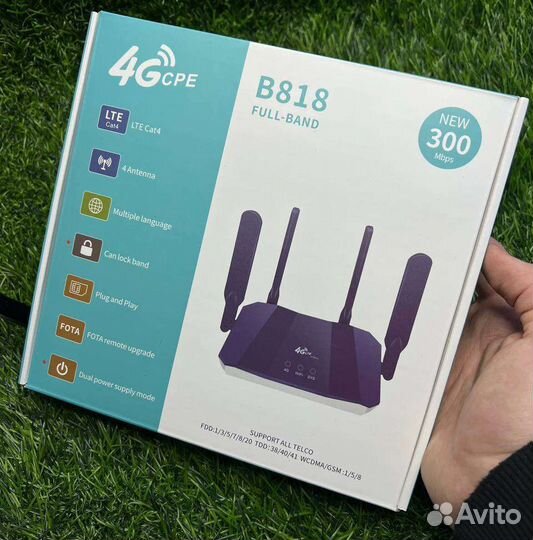 4G WI-Fi роутер слот сим карты питание Power bank