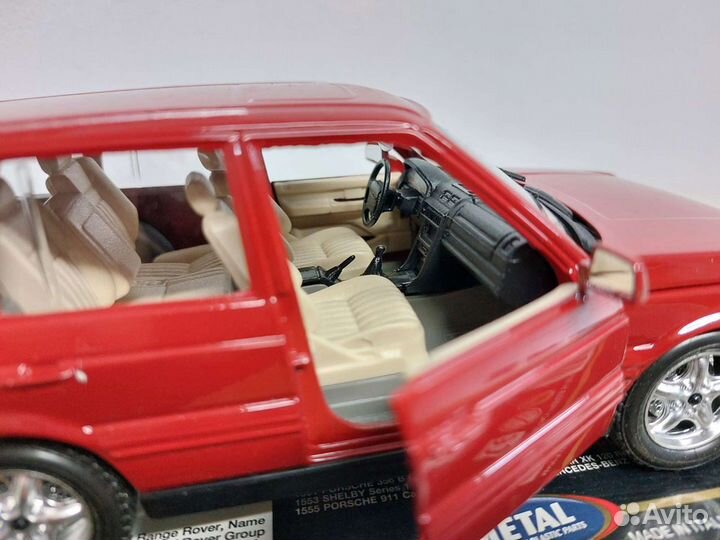 Модель автомобиля Range Rover 1:24